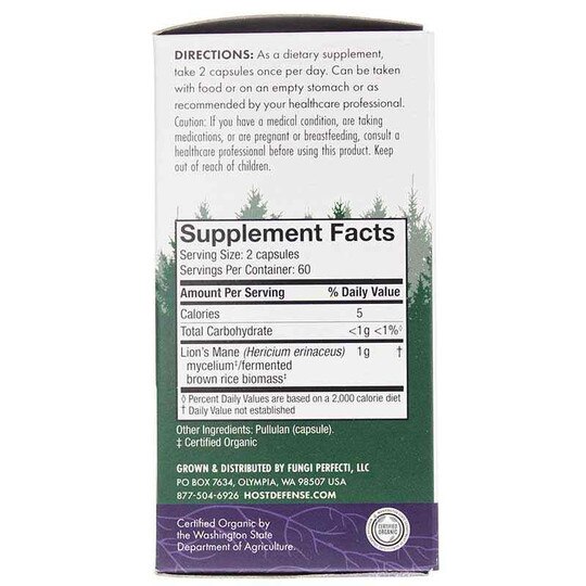 Lion's Mane Memory & Nerve Support, HDF